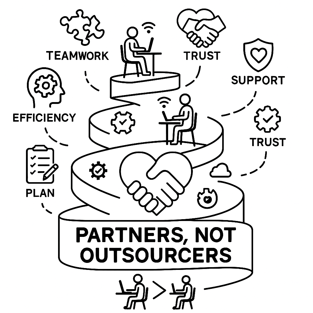 Partners, Not Outsourcers